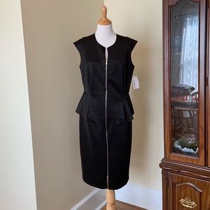 Enfocus peplum midi dress